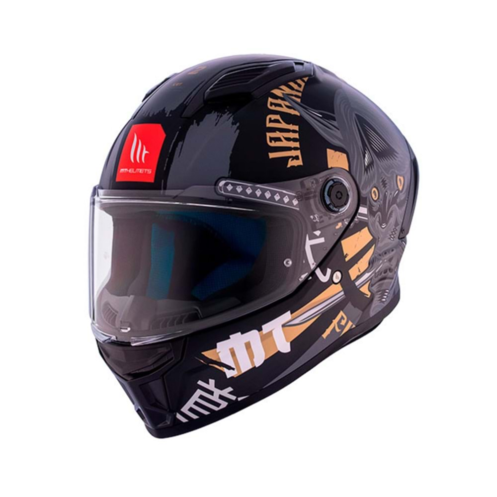 MT Kask Stinger 2 KRT B9 Motosiklet Kaskı Mat Siyah - XL Beden