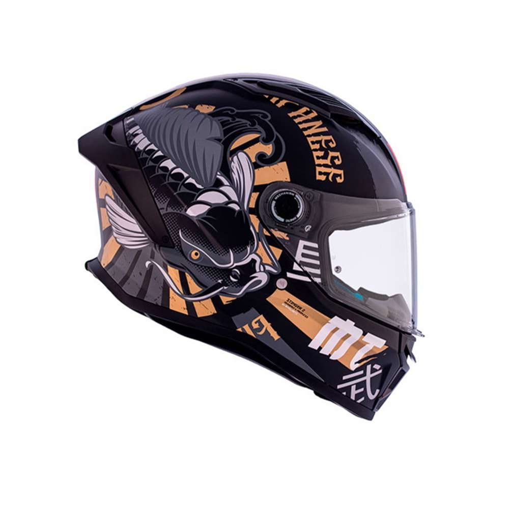 MT Kask Stinger 2 KRT B9 Motosiklet Kaskı Mat Siyah - XL Beden