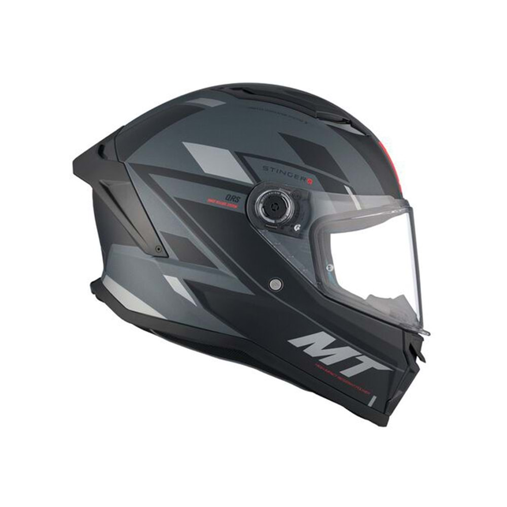 MT Kask Stinger 2 ZIVZE C2 Motosiklet Kaskı Mat Siyah - XL Beden