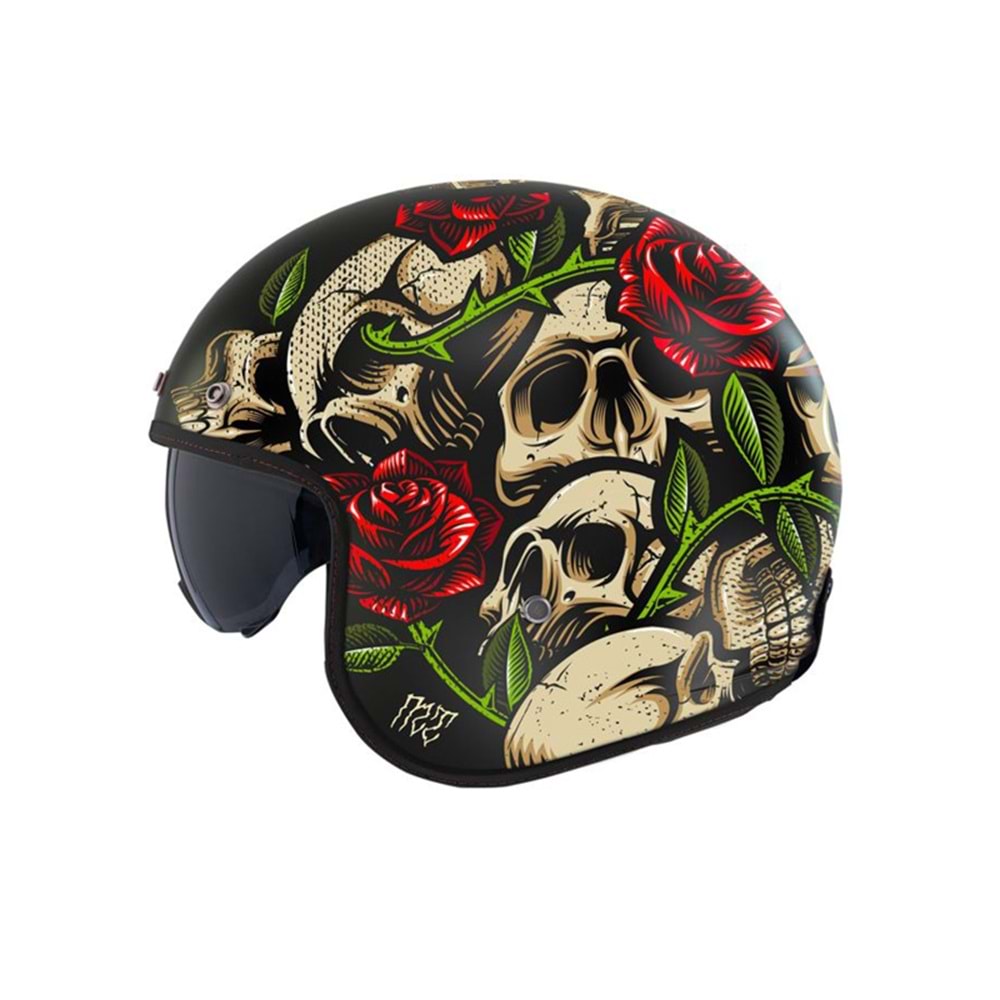 MT Kask Le Mans 2 Breakout B2 Motosiklet Kaskı Siyah - L Beden