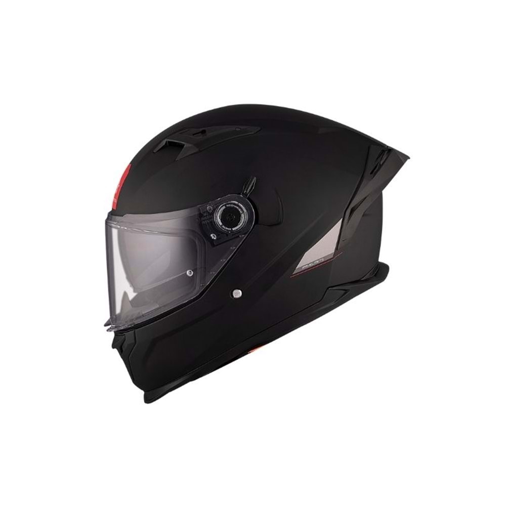 MT Kask Braker A1 Mat Siyah Motosiklet Kask - 2XL Beden