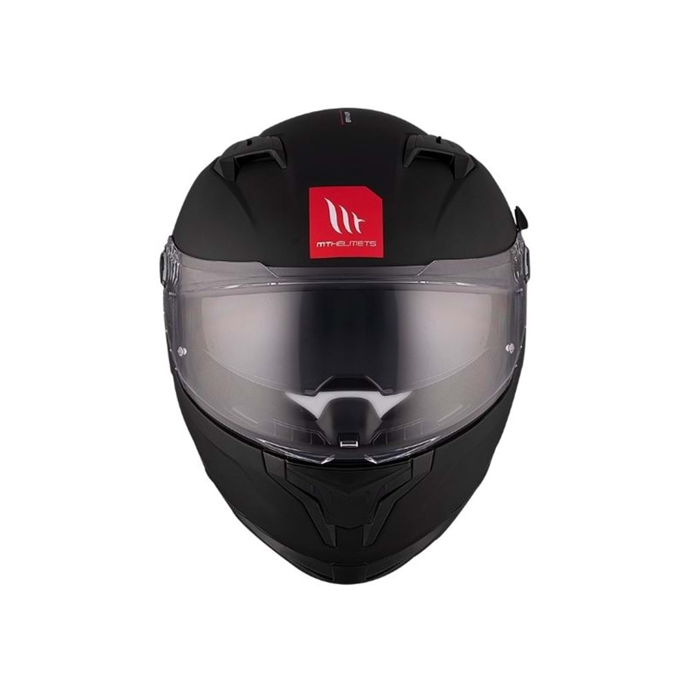MT Kask Braker A1 Mat Siyah Motosiklet Kask - 2XL Beden