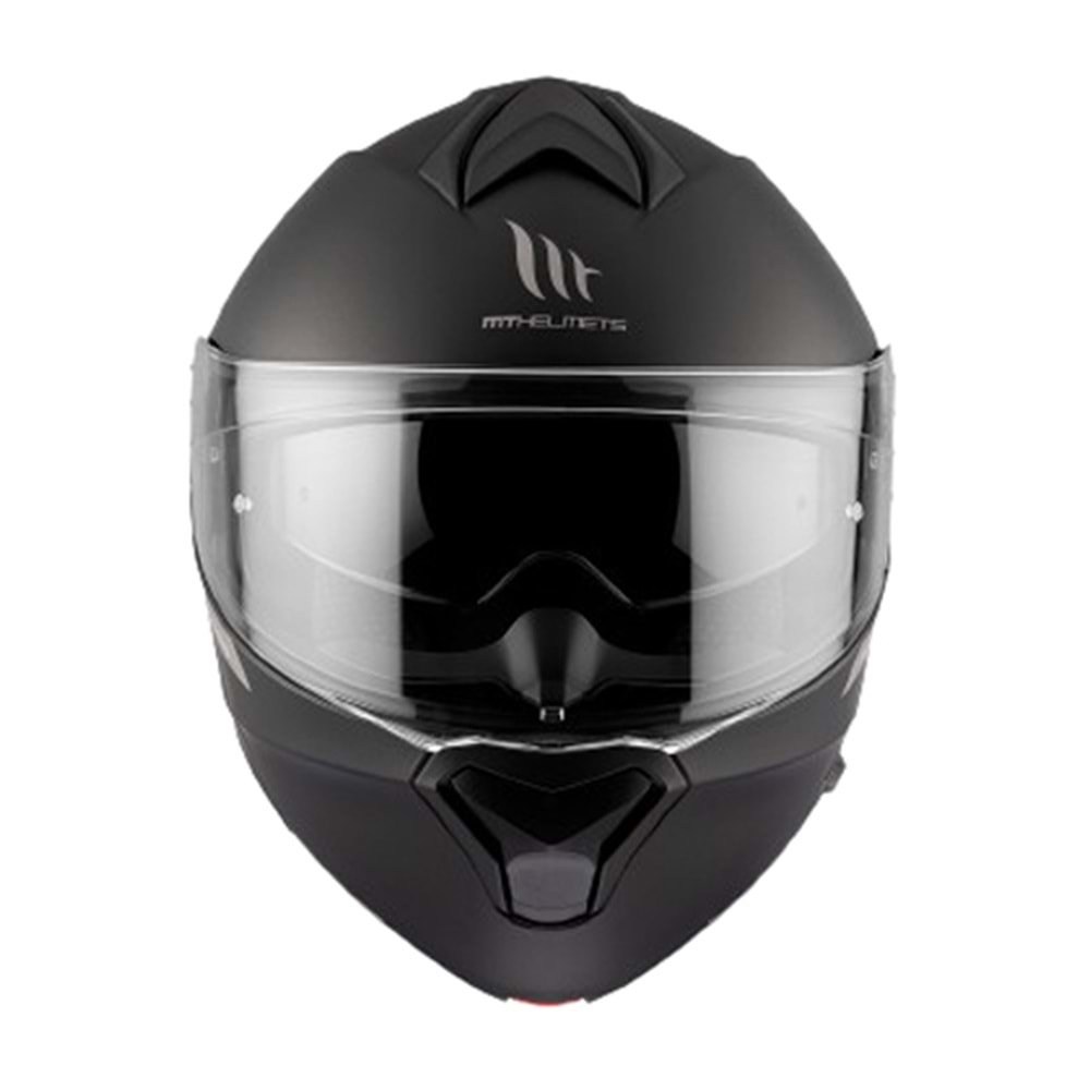 MT Kask Genesis Sv A1 Solıd Mat Siyah - XL Beden