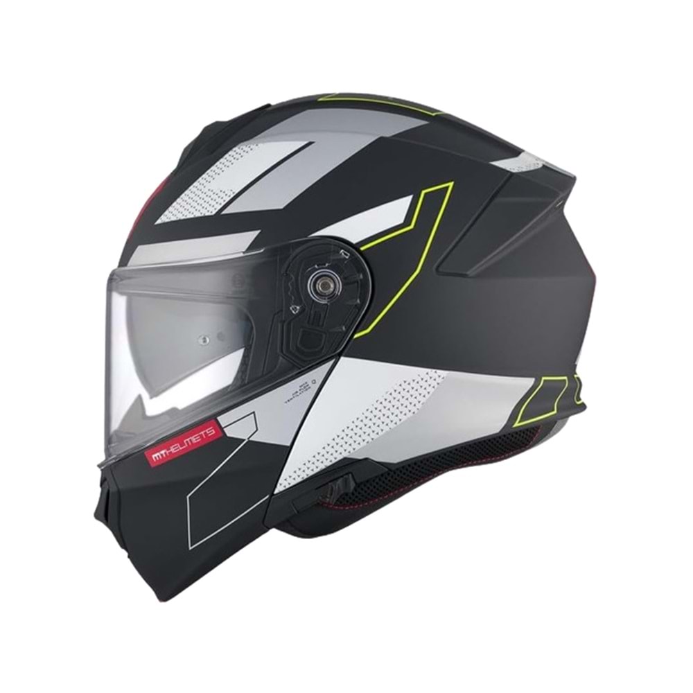 MT Kask Genesis Sv B2 Talo Mat Siyah Gri - S Beden