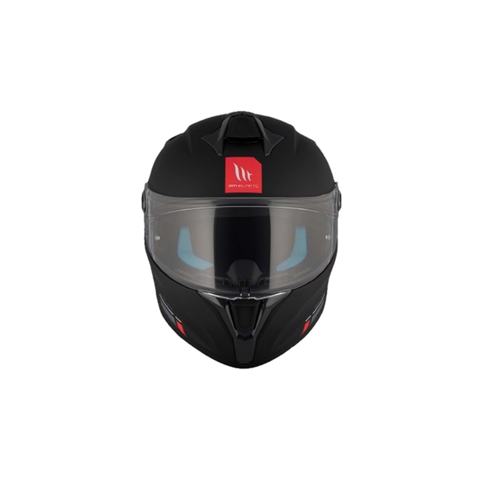 Kask Mt Targo S Solıd A1 Mat Siyah - M Beden