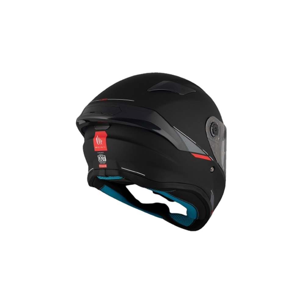 Kask Mt Targo S Solıd A1 Mat Siyah - XL Beden