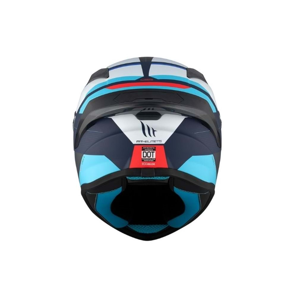 Kask Mt Targo S Kay C7 Mat Mavi - XL Beden