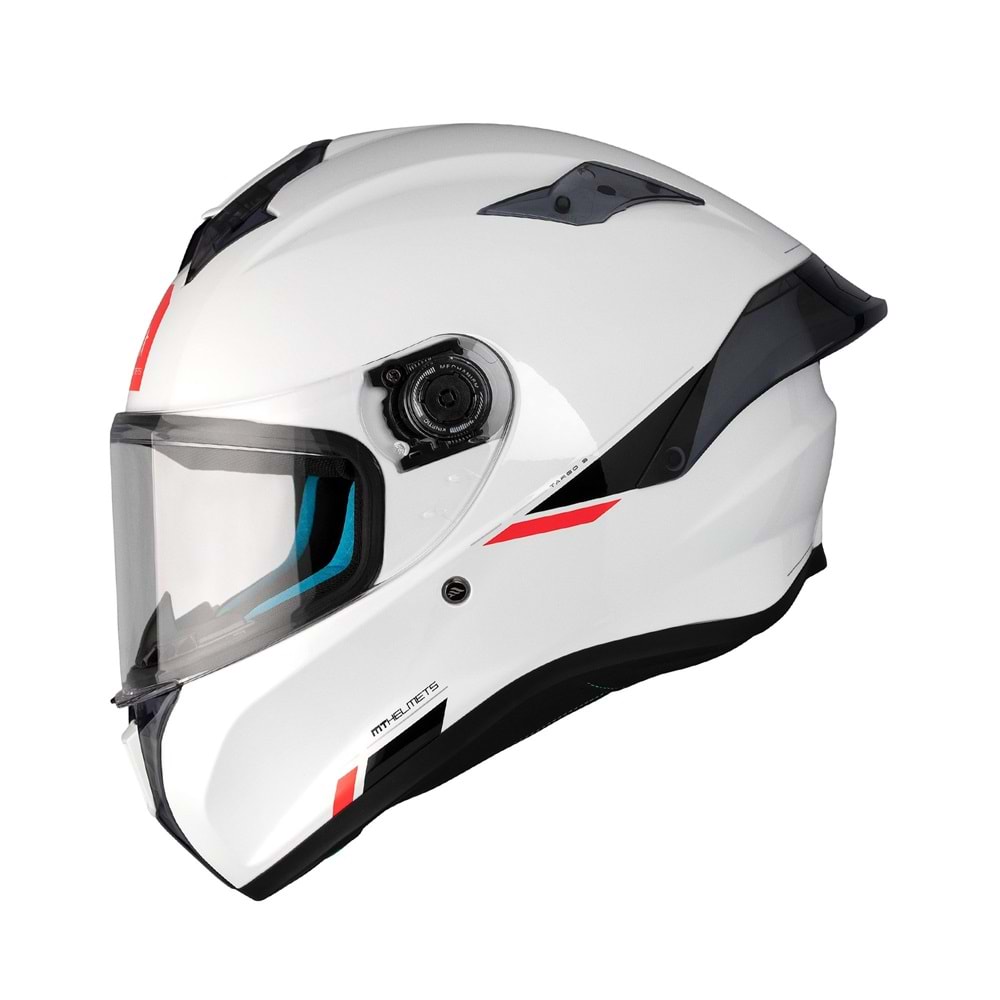 Kask Mt Targo S Solıd A0 Mat İnci Beyaz - M Beden