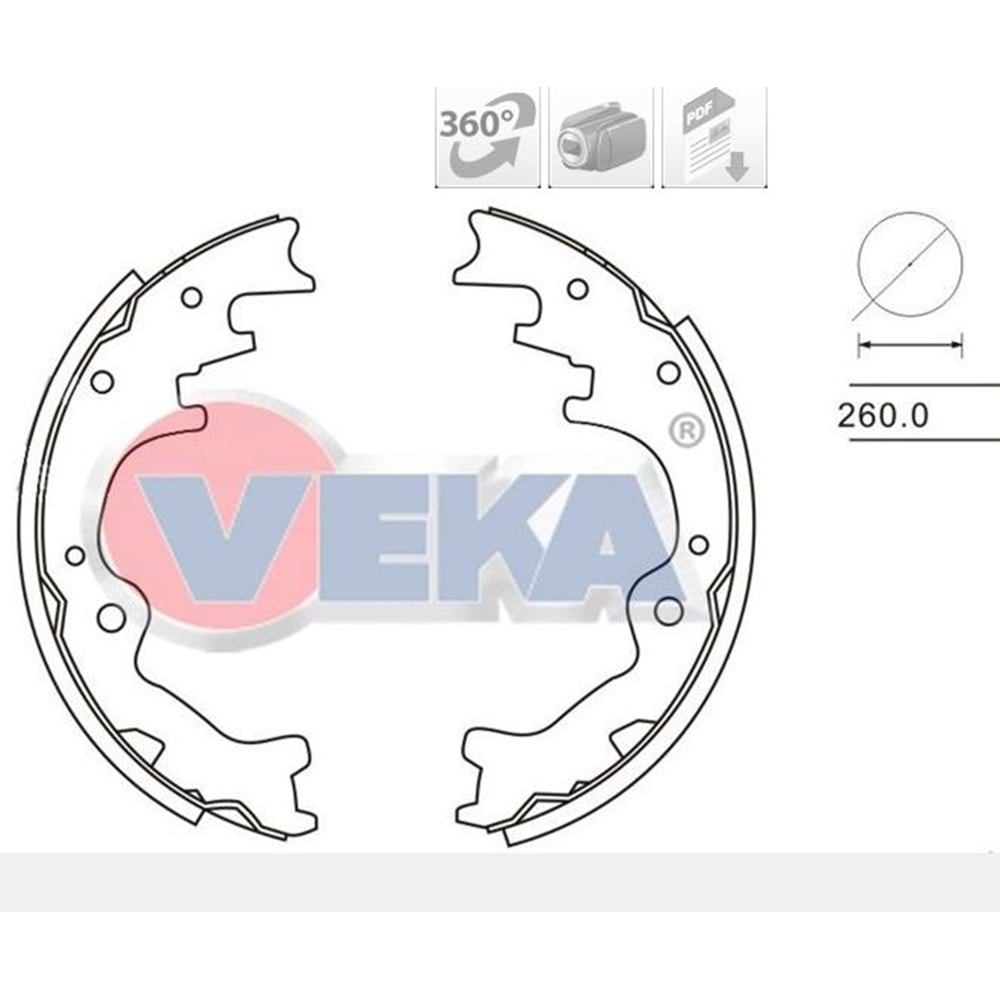 KampAna Balata Mazda B2500, B2200 88-01 - Federal POWER