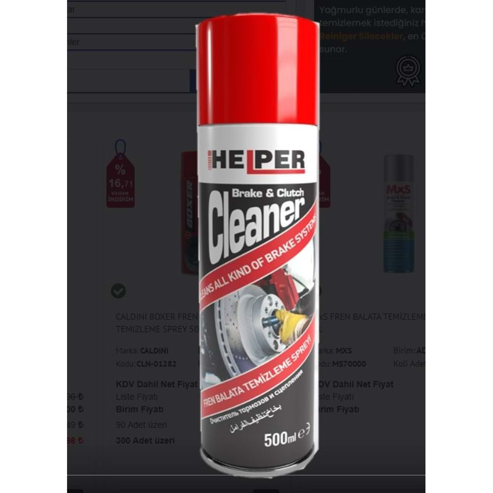 ÇOK AMAÇLI TEMİZLEME SPREYİ 500 ML - HELPER