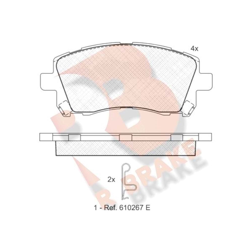 Disk Balata Subaru Outback, Legacy, Forester Ön