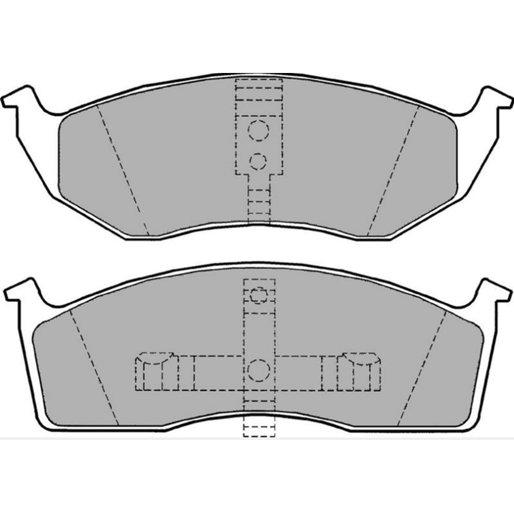 Disk Balata Chrysler Neon, Voyoger Concordee Ön -