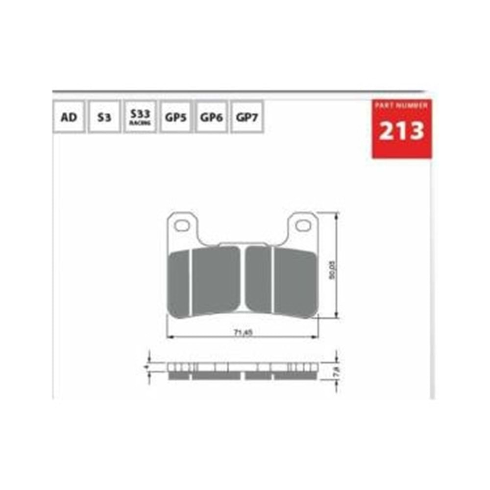 213 S3 ÖN FREN BALATASI Kawasakı Z 1000 Zx-10R, Suzukı Gsx-R 600 750 1000 1300, Hayabusa, Dl 1000 V-Strom