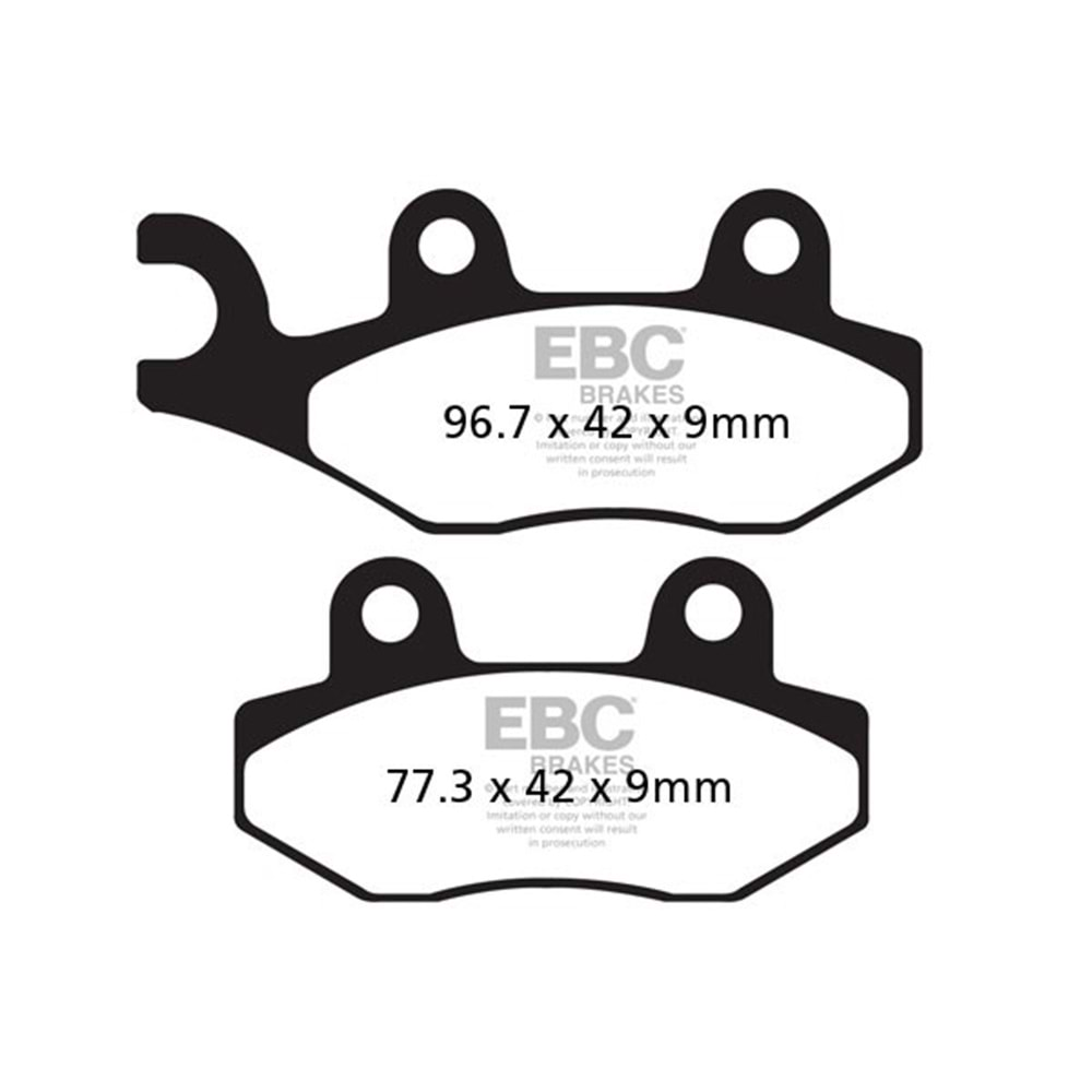 EBC SFA228HH SİNTERLİ BALATA SUZUKI BURGMAN 400 SINTER ÖN