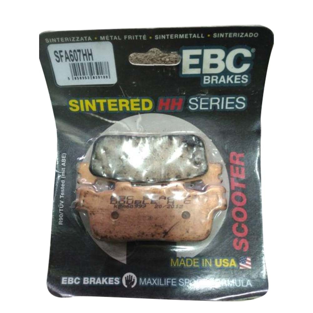 EBC SFA607HH SİNTERLİ ARKA BALATA KYMCO 250 Xciting, 200 Agility, 350 i Downtown i.e. (ABS)