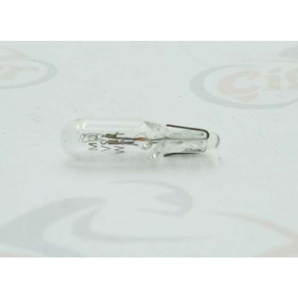 DİPSİZ AMPUL GÖSTERGE İÇİN 12V 1,2 W KÜÇÜK