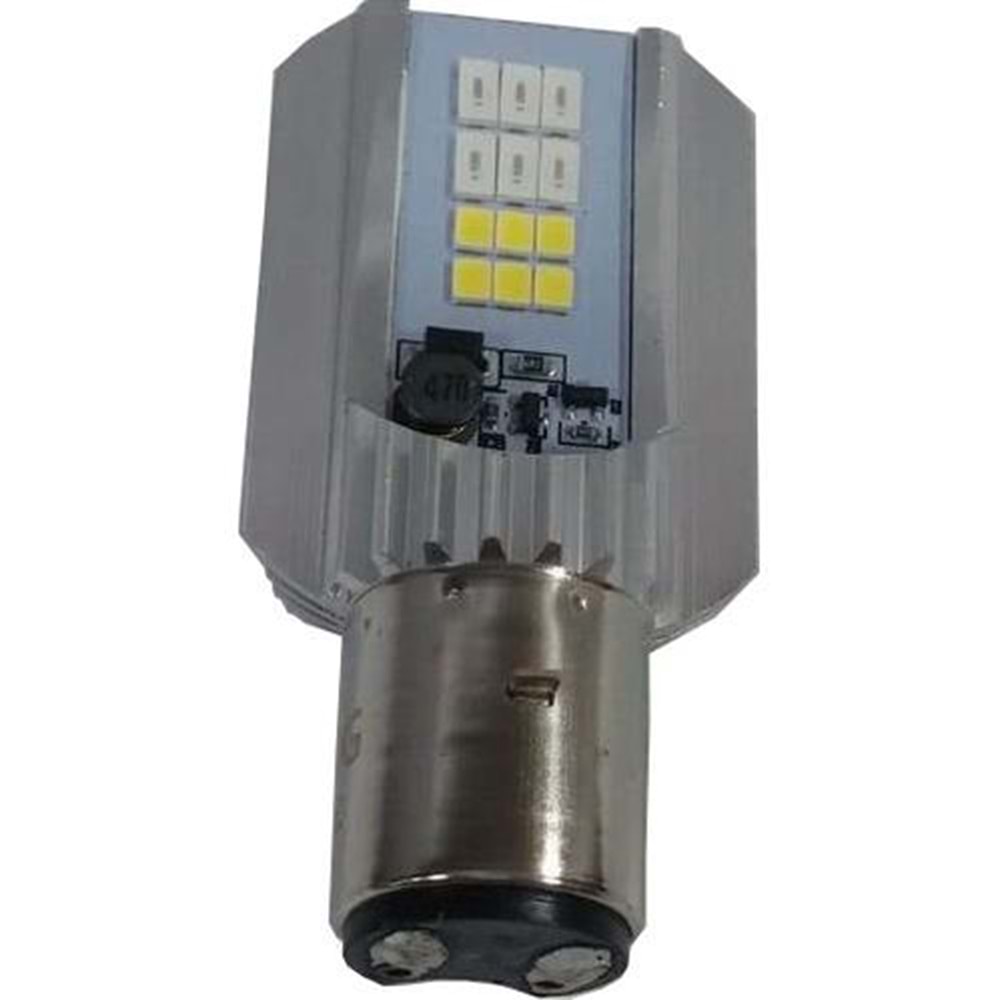 LED FAR AMPUL BOSCH TİPİ 12V 35*35 ÇAKARLI 3 FOKSİYONLU