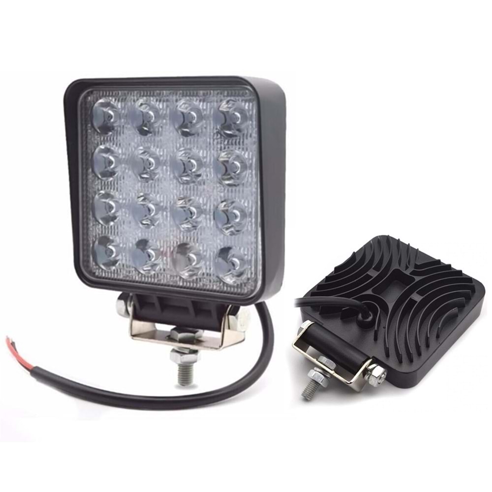 KARE FAR 16 LEDLİ 12 V-80V*