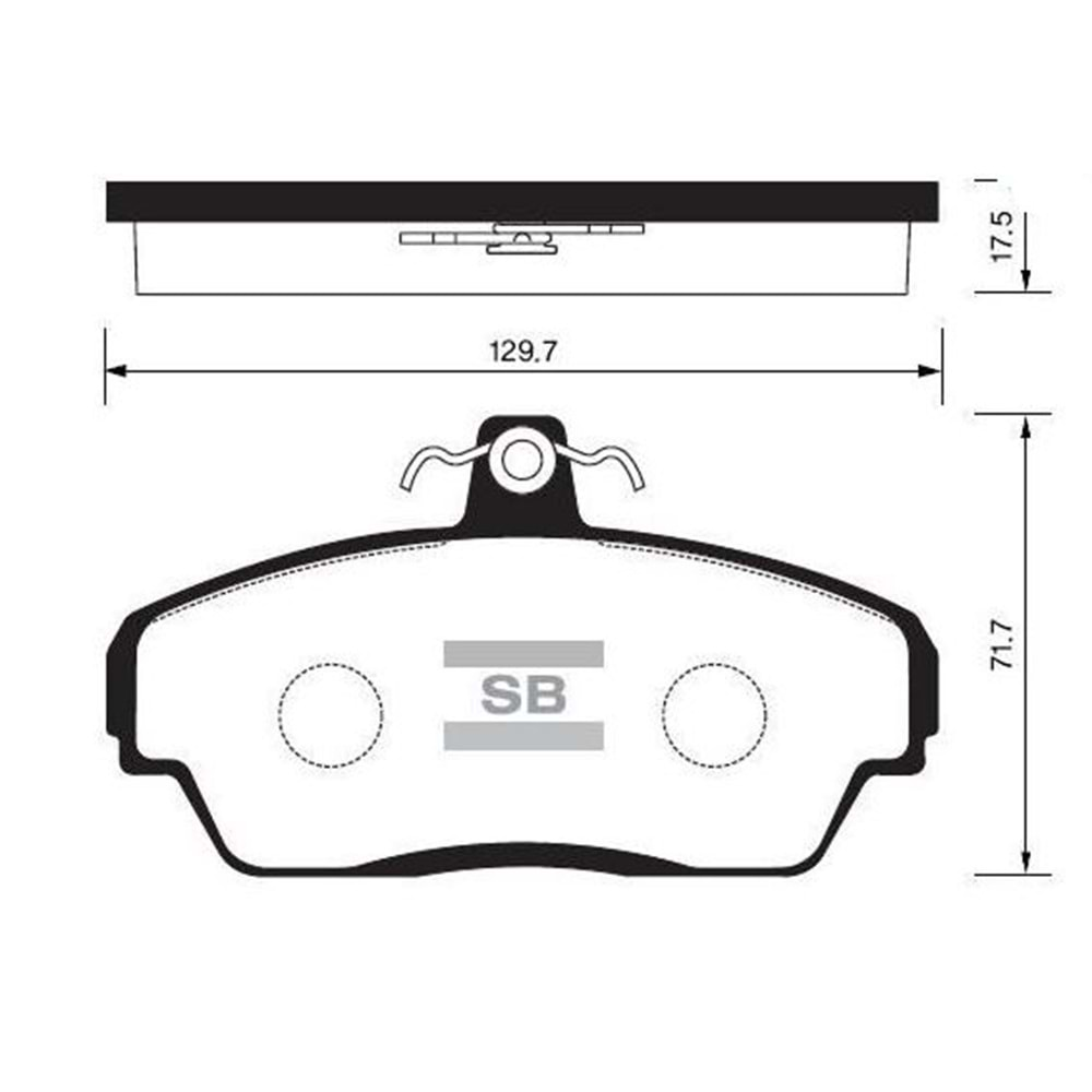 Disk Balata Honda Rover 820-825 TURBO Ön - SANGSIN