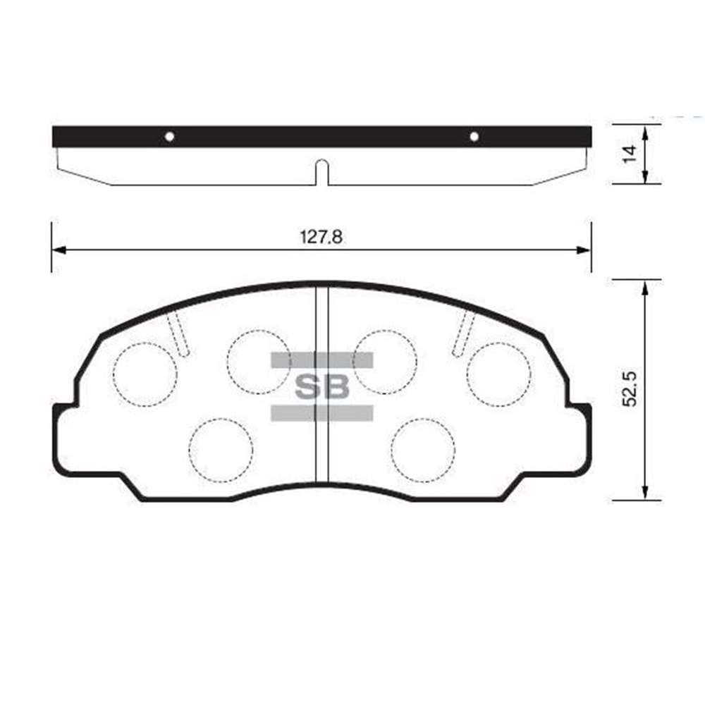 Disk Balata Daihatsu Feroza Ön - SANGSIN