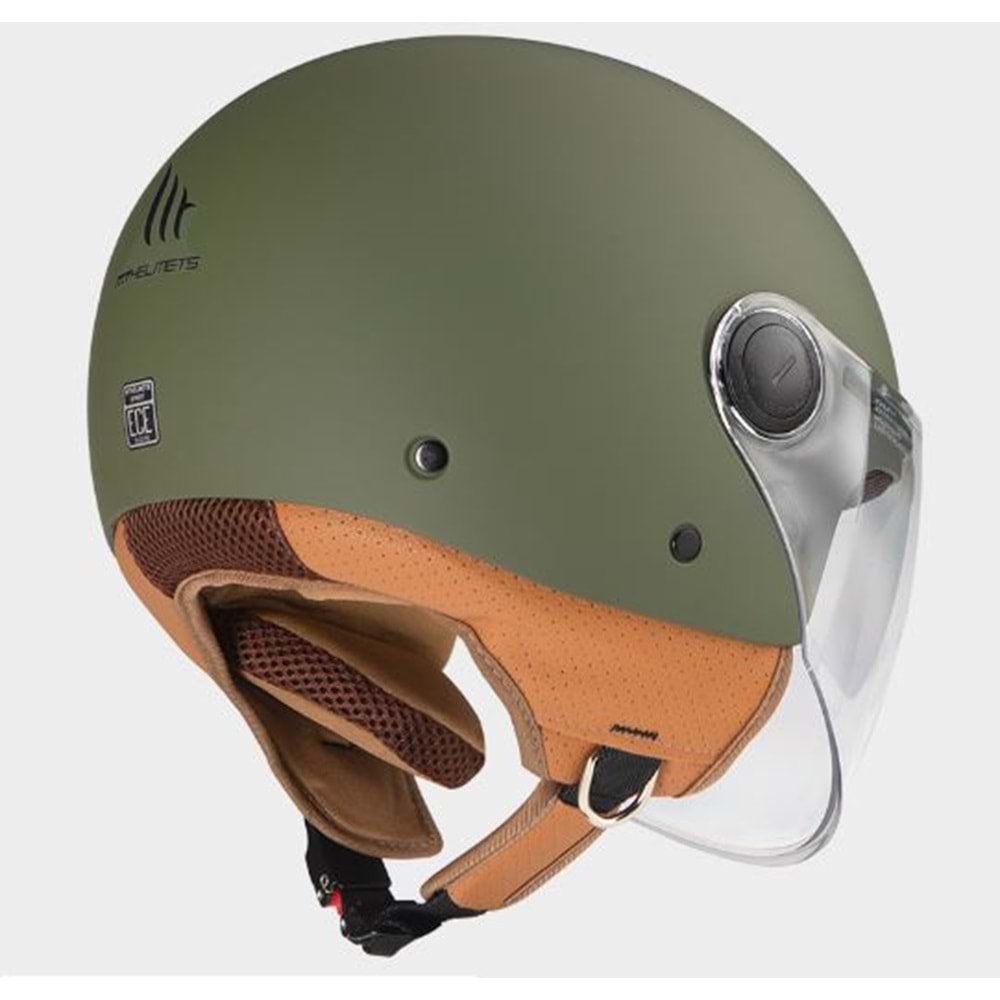 Kask Mt OF501B Jet Street S Solıd Matt Green - M Beden