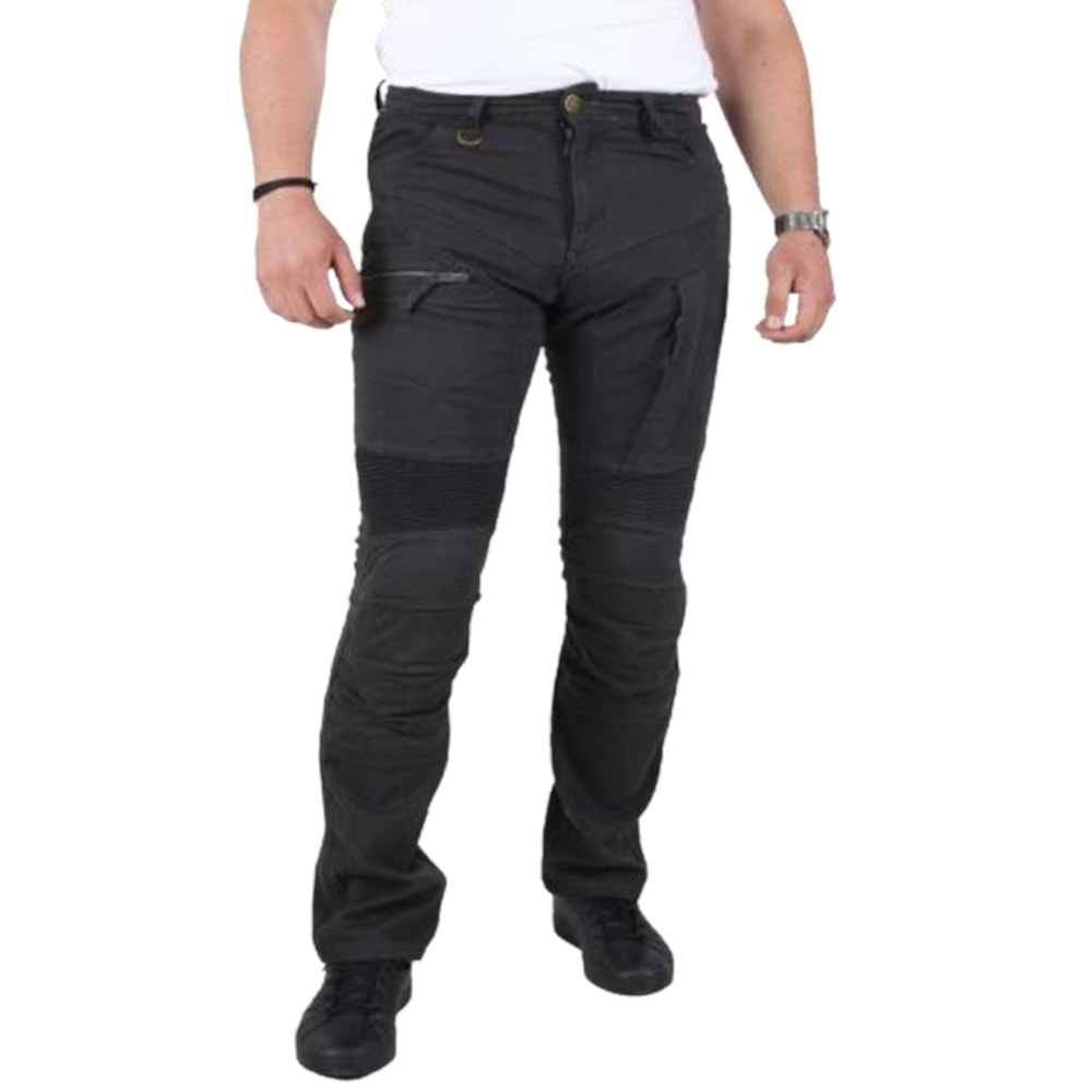 Tech 90 Kot Pantolon Madra Motosiklet Pantolonu Antrasit - 38 Beden