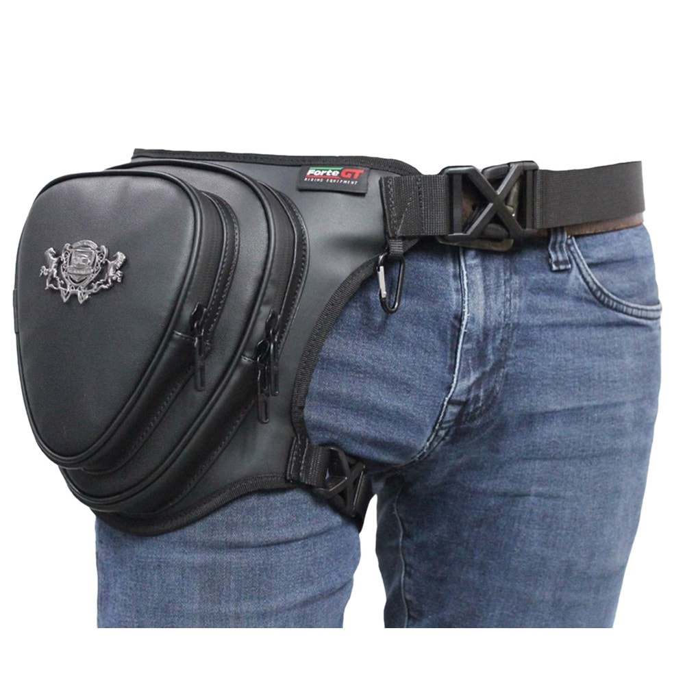 TEX 45 Chooper Deri Bacak Çantası