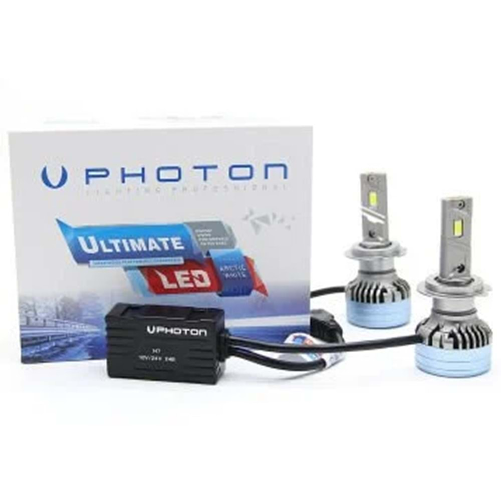 PHOTON ULTİMATE H7 5 PLUS LED HEADLİGHT (ADET FİYATIDIR)