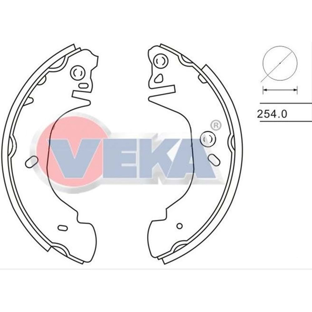 KampAna Balata Ford T12 98-00 - VEKa