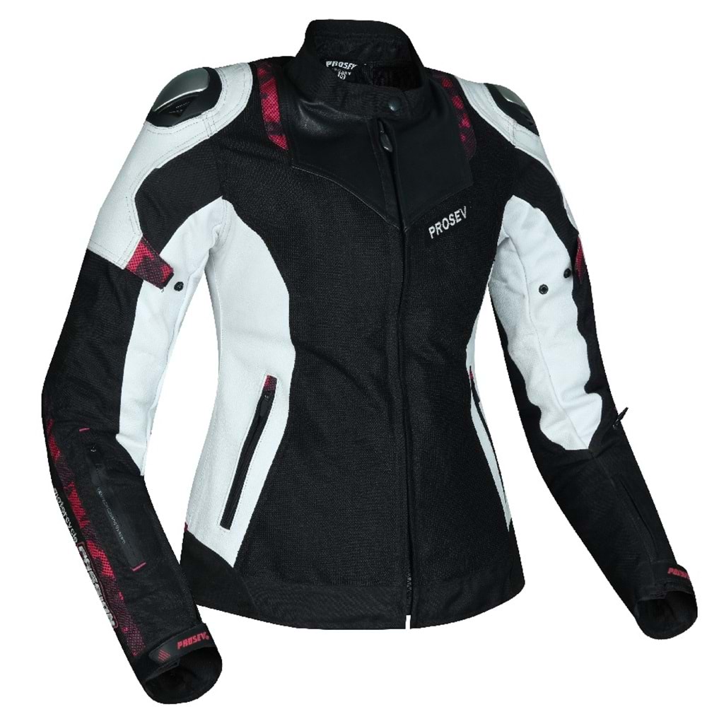 Prosev W51A Motosiklet Montu Kadın Dört Mevsim - BEYAZ - M