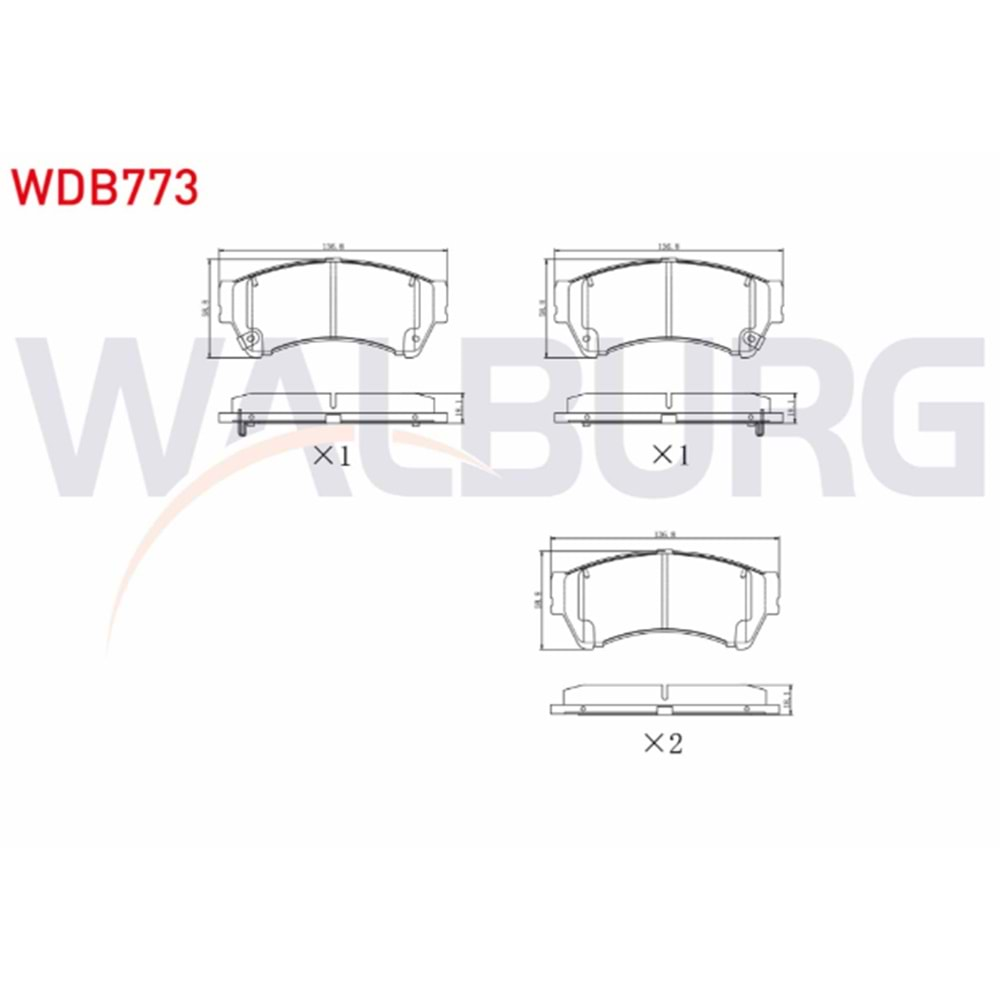 Disk Balata Mazda 6, Ford Fusion, Lincoln Mercury Ön -