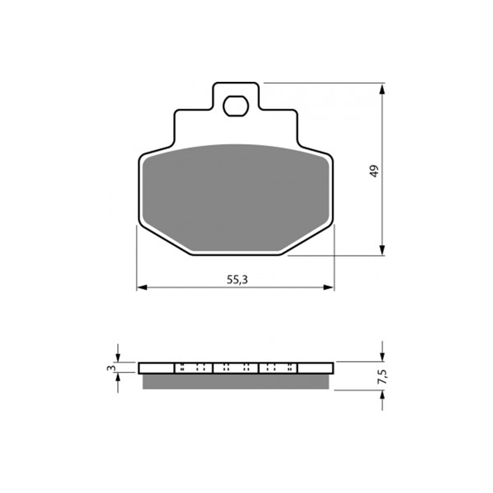 SPD O7059 (FA321) DİSK BALATA ORGANİK