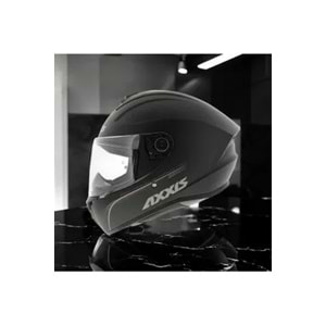 Axxis Draken S Solıd V.2 Mat Siyah Kask - M