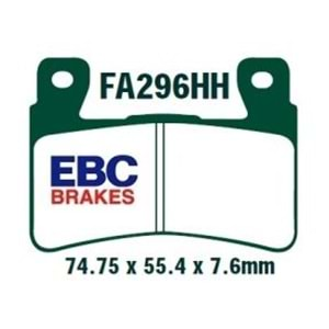 EBC FA296HH SİNTERLİ BALATA ÖN CBR600 F, CBR600 RR, CBR900 RR