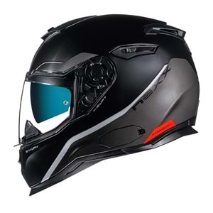 Nexx Kask Sx.100 Skyway Güneş Vizörlü Mat Siyah Gri - Xl