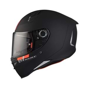 Kask Mt Revenge 2 S Solıd A1 Mat Siyah - L