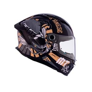 MT Kask Stinger 2 KRT B9 Motosiklet Kaskı Mat Siyah - XL Beden