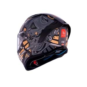 MT Kask Stinger 2 KRT B9 Motosiklet Kaskı Mat Siyah - XL Beden