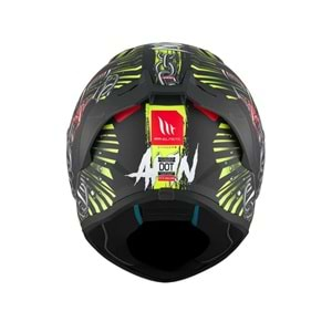 MT Kask Stinger 2 AKIN A3 Motosiklet Kaskı Mat Siyah - L Beden