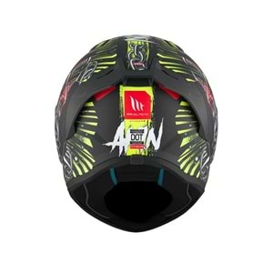 MT Kask Stinger 2 AKIN A3 Motosiklet Kaskı Mat Siyah - XL Beden