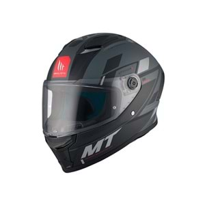 MT Kask Stinger 2 ZIVZE C2 Motosiklet Kaskı Mat Siyah - XL Beden