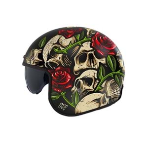 MT Kask Le Mans 2 Breakout B2 Motosiklet Kaskı Siyah - L Beden