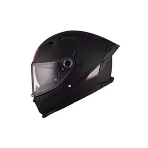MT Kask Braker A1 Mat Siyah Motosiklet Kask - 2XL Beden