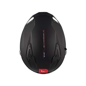 MT Kask Braker A1 Mat Siyah Motosiklet Kask - 2XL Beden