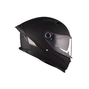 MT Kask Braker A1 Mat Siyah Motosiklet Kask - 2XL Beden