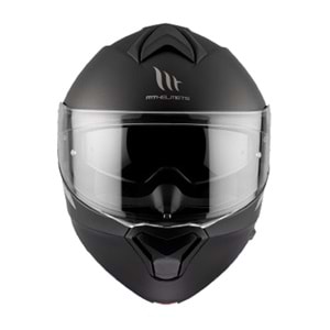 MT Kask Genesis Sv A1 Solıd Mat Siyah - XL Beden