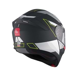 MT Kask Genesis Sv B2 Talo Mat Siyah Gri - S Beden