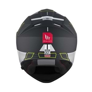 MT Kask Genesis Sv B2 Talo Mat Siyah Gri - S Beden