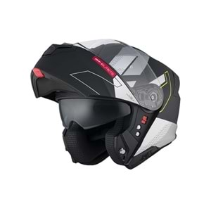 MT Kask Genesis Sv B2 Talo Mat Siyah Gri - XL Beden