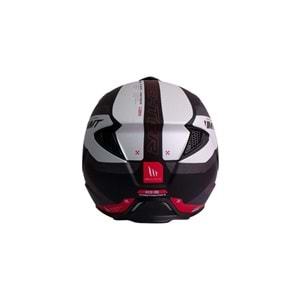 Kask Mt Street Fıghter Sv Totem B15 Mat İnci Kırmızı - XXL Beden